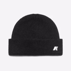Bonnet en laine Brice mixte noir