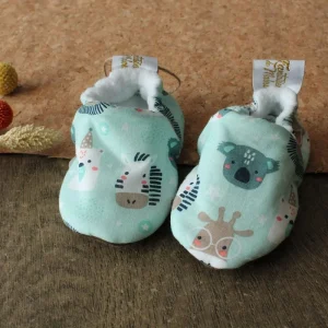 Chaussons souples bébé Savane, taille 12-18 mois
